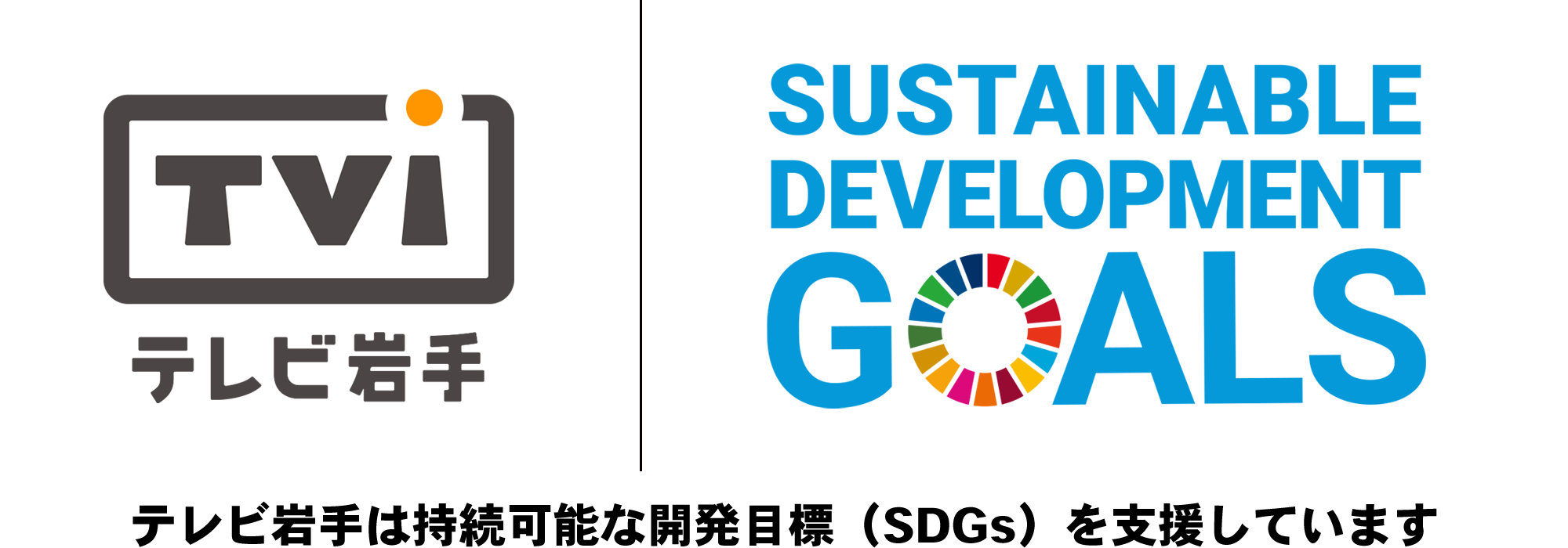 テレビ岩手は持続可能な開発目標（SDGs）を支援しています